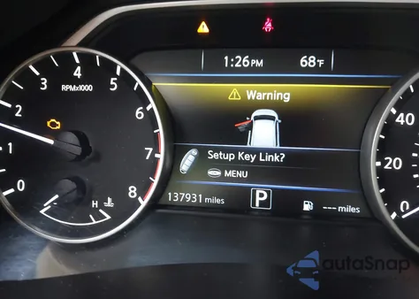 2017 Nissan Murano S z USA, uszkodzony, nr VIN 5N1AZ2MHXHN134756